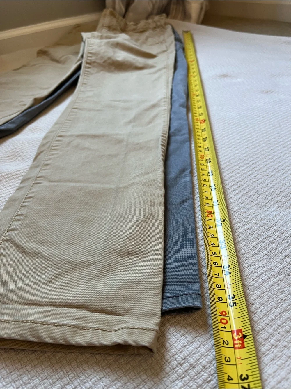 Gap Kids Pants Set Flat-Front Chino Boys 14 SLIM Navy & Khaki School Uniform EUC